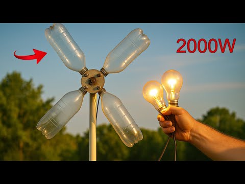 Free Electricity from Wind! 220V Power at Home – No More Bills