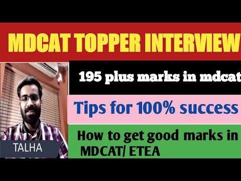 MDCAT topper interview 2020,how to get good marks in etea,nums,mdcat, latest update 2020