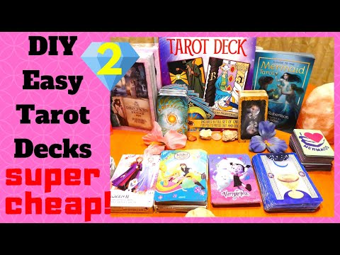 DIY Make your own Super Cheap Easy Tarot Deck! - Discount Alternatives - Part 2