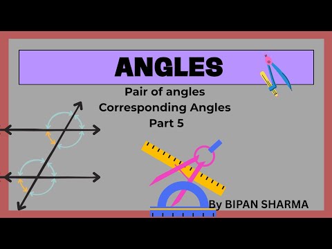 Activity part (5)Corresponding Angles #mathstricks#mathsproblems#basics maths class 6th, 7th,8th&9th