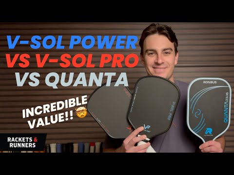 Are the Vatic Pro V-Sols even better VALUE than the Ronbus Quanta | Rackets & Runners