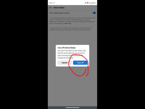 Turn Off Your Active Status On Facebook In A sec