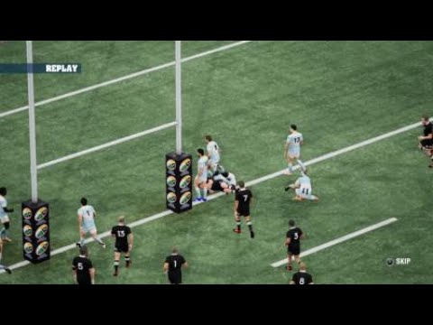 Rugby Challenge 4 Early Access first try for the All Blacks Be A Pro