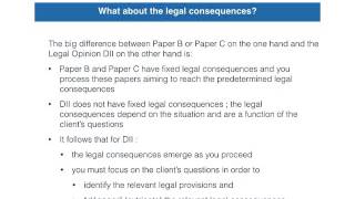 Legal Opinion EQE Paper DII - 2015 - Part 1