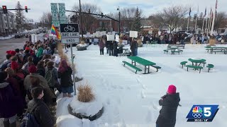 Essex High School students hold walkout to protest ICE activity in Vermont