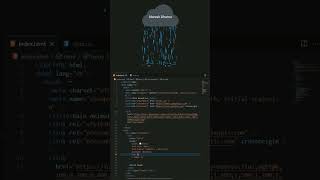 Rain & Lightning Animation Effects | CSS & JavaScript #RainAnimation#LightningAnimation