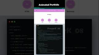 Animeted Portfolio Website | Portfolio Theme