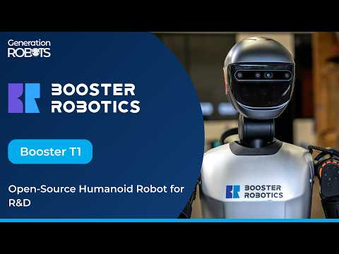 Booster T1 Humanoid Robot 🤖 Open-Source Robot for Research, ROS 2 & AI Development