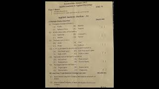 Anatomy and physiology|B.Sc.nursing|First semester Exam