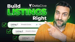 Amazon FBA Listing Strategy: Keyword Research + Competitor Analysis (Data Dive Tutorial)