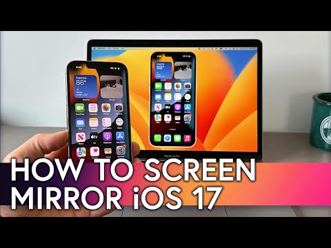 How to Screen Mirror iPhone on iOS 17