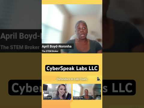 Join April Boyd-Noronha on the Defenders in Lab Coats podcast! #cyber #podcast #cybersecurity #stem