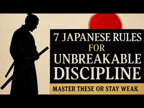 7 Ancient Japanese Principles for Unbreakable Discipline | Build Mental Toughness That Lasts