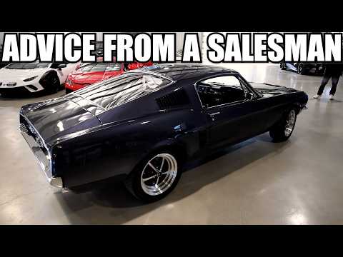 Casual Car talk in a $250,000 mustang