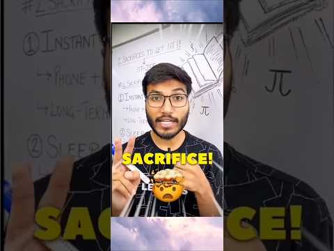 ❌❌2 Sacrifice to get IIT #new #iit #motivation #secrifice