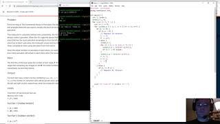 Google Code Jam 2020 Round 2 Screencast