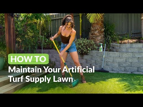 How To Maintain Your Artificial Turf – The Artificial Turf Supply Maintenance Course