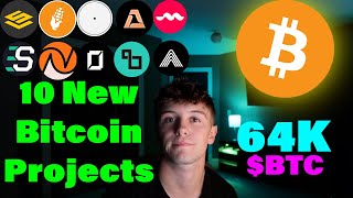 🚀 Bitcoin Hits $64K! 10 Game-Changing Bitcoin Ecosystem Projects to Watch in 2024 🌟