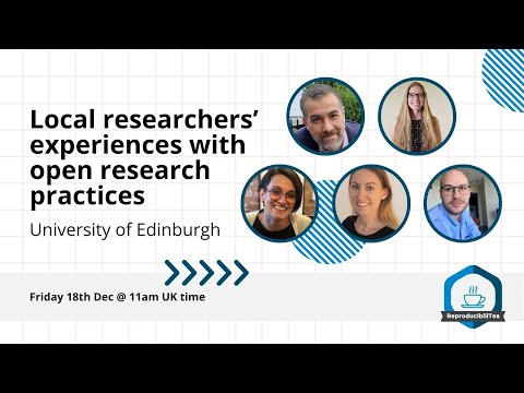 Local Researchers' Experiences with Open Research | University of Edinburgh