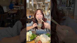 New hot pot hack for you! #foodie #hotpot #shabushabu #hack #meat #soup #mukbang #newhack