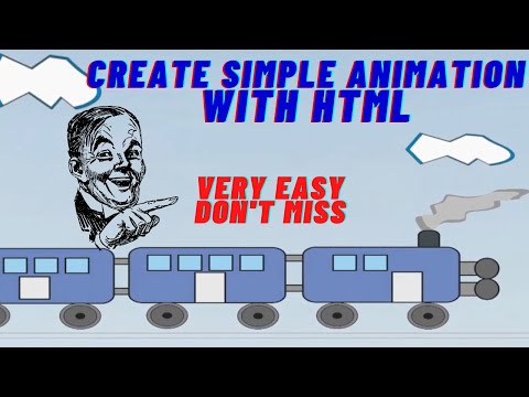 How to create animation with html