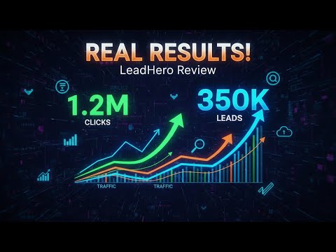 LeadHero REAL Results – See My Traffic Proof!