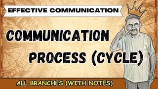 Communication Process | Communication Cycle | Effective Technical Communication | BA | Humanities