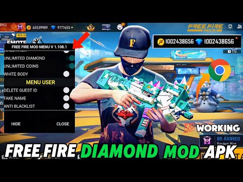 FREE FIRE NEW MOD MENU OB49 || UNLIMITED DIAMOND HACK || FF MOD MENU APK 2025