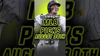 Best MLB Sleeper picks for today! 8/30 | Sleeper Picks Promo Code