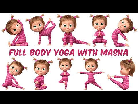 Stretch Like Masha | Yoga for Health | Yoga for Power & Harmony | Rainbow Yoga