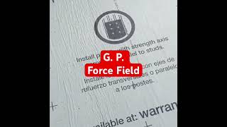 OSB with pre applied vapor barrier Georgia Pacific Force Field