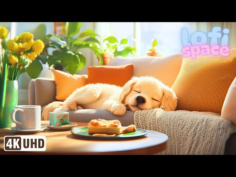 ☀️ Morning Lofi with Puppy | Soft Beats to Wake Up, Work, and Feel Good All Day