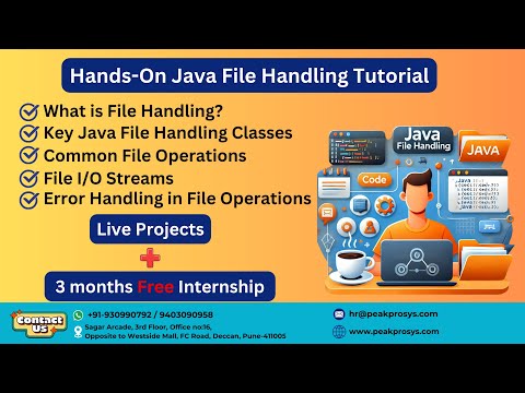 Java File Handling Simplified: A Beginner’s Guide | Peakprosys Solutions