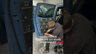 Pre-Cut Tacoma Sound Deadening Kit