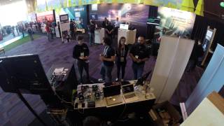 Cloudbase Booth Timelapse