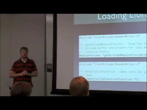 2008 LLVM Developers Meeting - Building an Efficient JIT - 3 of 5