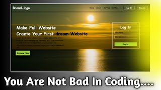 How To Create Website Using HTML And CSS Only Step-by-Step 2025 For beginner