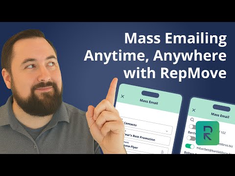 Mass Emailing Anytime, Anywhere with RepMove