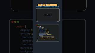 19/100 Animated Boarder Effects #coding #learnhtml5andcss3 #webdesign #htmlcss