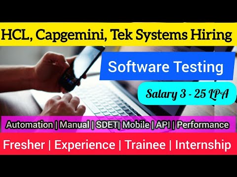 Software Testing Jobs for Freshers and Experienced | #remotejobs2023  #jobsuccesspoint4u #qajobs