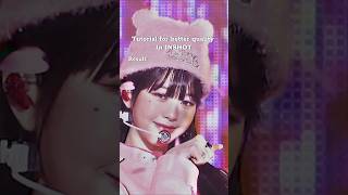 quick tutorial for better quality in inshot (Requested) #wonyoung #ive #dive #edit #tutorial #inshot