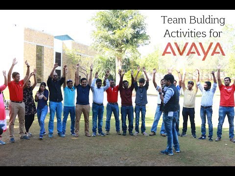 Avaya Team Building Activities | Games Jockey | Corporate Trainer | RJ Chetan