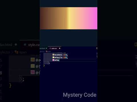 Gold Text Effect using HTML and CSS #short #html