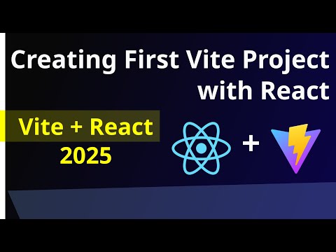 First Vite project with React | Vite project with React 2025 | Rushi's Multi-Code Quest