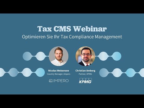 Webinar: Tax CMS | Impero x KPMG Deutschland​