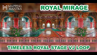 Royal Mirage LED Mapping VJ Loop | Timeless Stage Visuals by Mapping Mantra