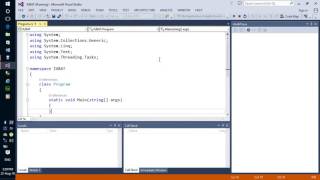 LICT C# & ASP.Net Course  Class one