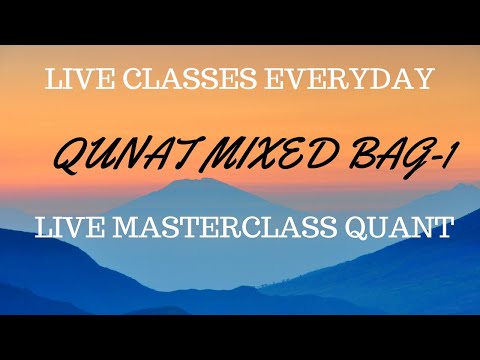 Quant Mixed Bag for CAT/XAT/IIFT/TISS/SSC/IBPS/BANK