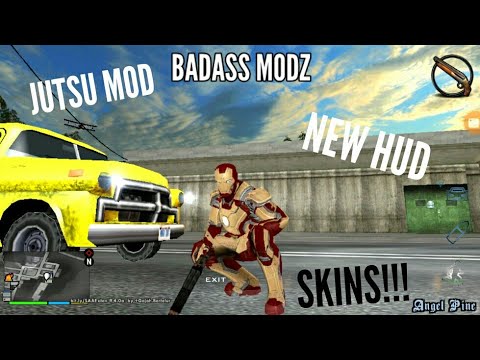 BADASS  MODZ || NEW HUD + SKINS MOD + JUTSU MOD