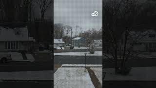 Northern Virginia's first snow of the season